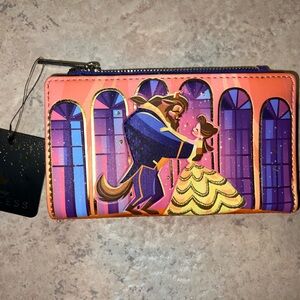 Loungefly Beauty and the Beast 30th anniversary wallet